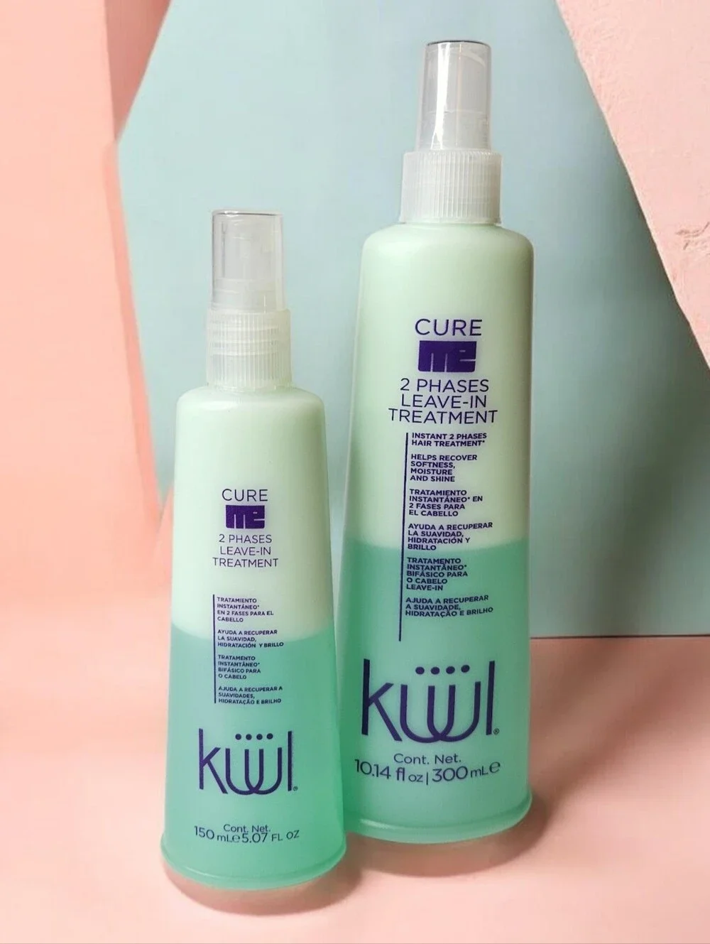 kUUL CURE ME 2 PHASE LEAVE-IN TREATMENT 2 PC